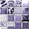 45x45cm Heart Charms Purple Geometric Pillow Case Peach Skin Ins Styles Cushion Cover Marble Aloe Vera Plant Home Decoration