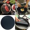 2 упаковки, 24 см, круглая антипригарная высокотемпературная сковорода, подкладка для сковороды, лист для приготовления пищи в воке, коврик для Ki