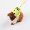 Cute Small Pet Adjustable Soft Colorful Wings Traction Rope Harness Hamster Dutch Pig Guinea Pig Totoro Lizard Accessories
