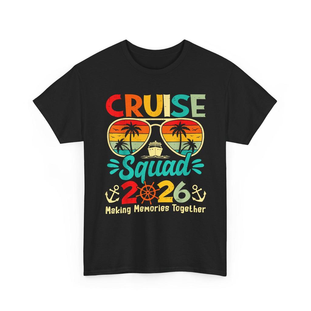 Cruise Squad 2026 Matching Family Cruise Shirt Summer Vacation Group Trip T Shirt
