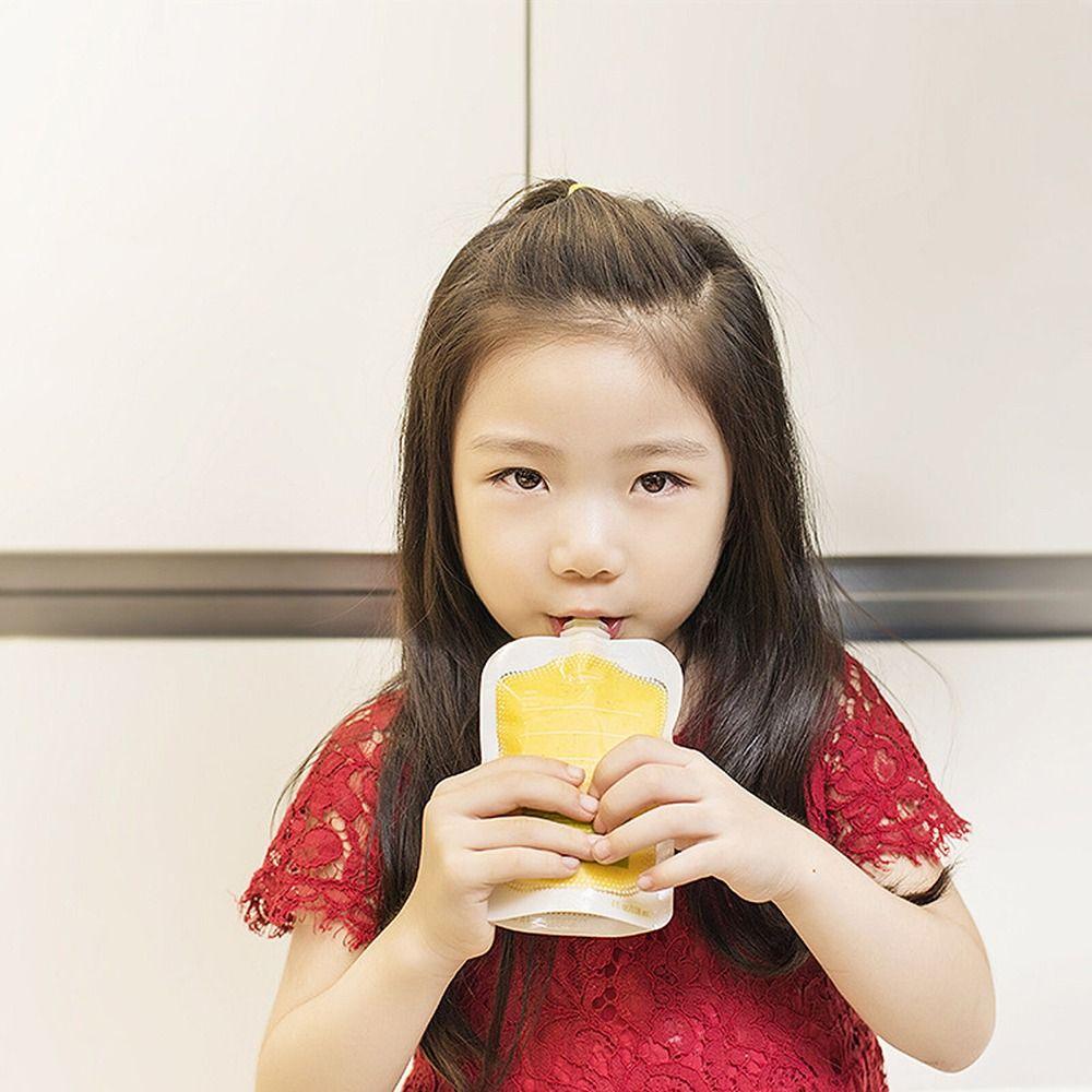 Прочный фруктовый пюре дополнительный продукт мешок для хранения еды выдавливаемые пакеты мешок кухонный диспенсер