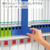 KOKUYO File Ring File Slim Style Antibacterial A4 180 Sheets Pink Fu-URFK420P