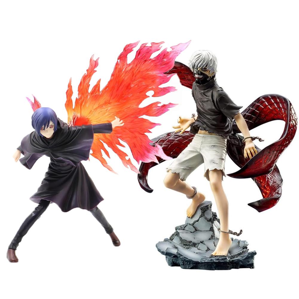 Anime figure Tokyo Ghost centipede Reversible face Kaneki Ken figure Touka Kirishima Figure Collection Desktop Ornament Gifts