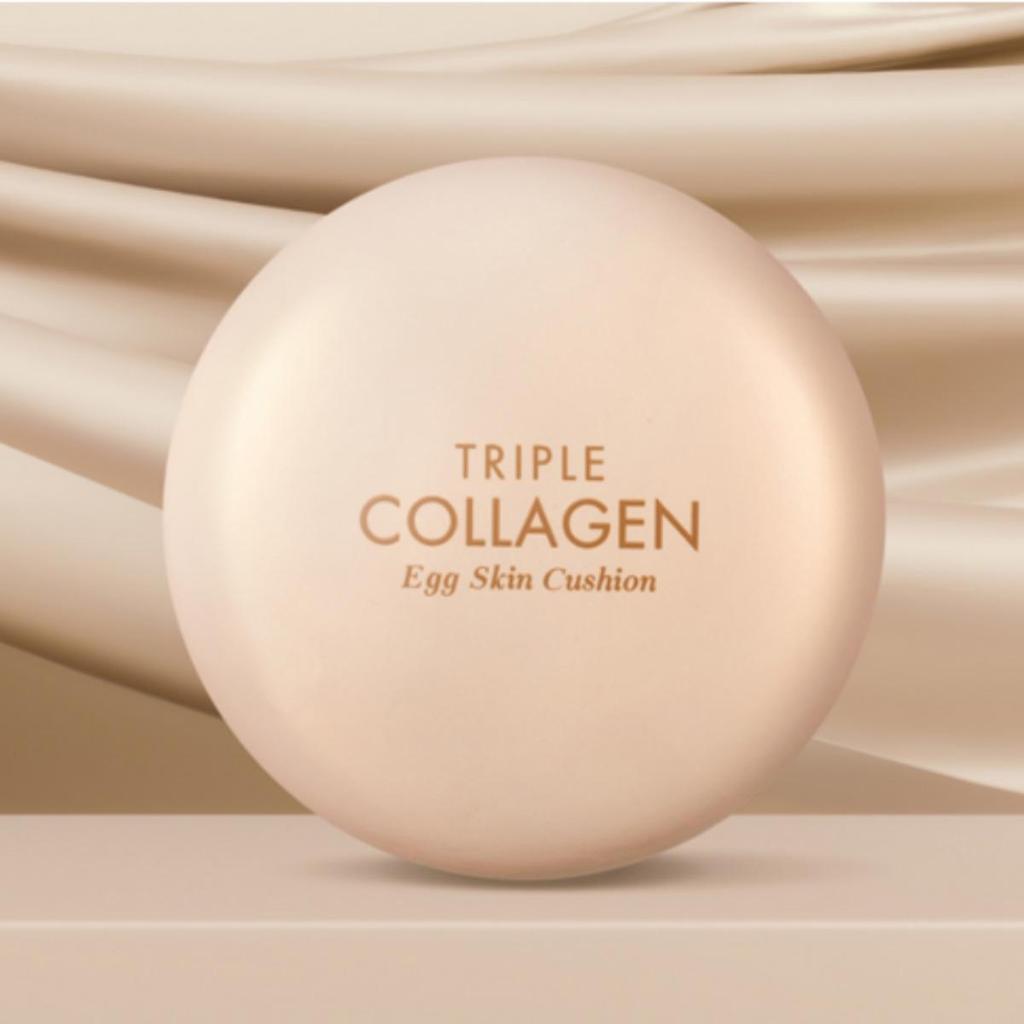 Tonymoly Тональный крем-кушон Triple Collagen Egg Skin SPF50+ PA+++, 15 г