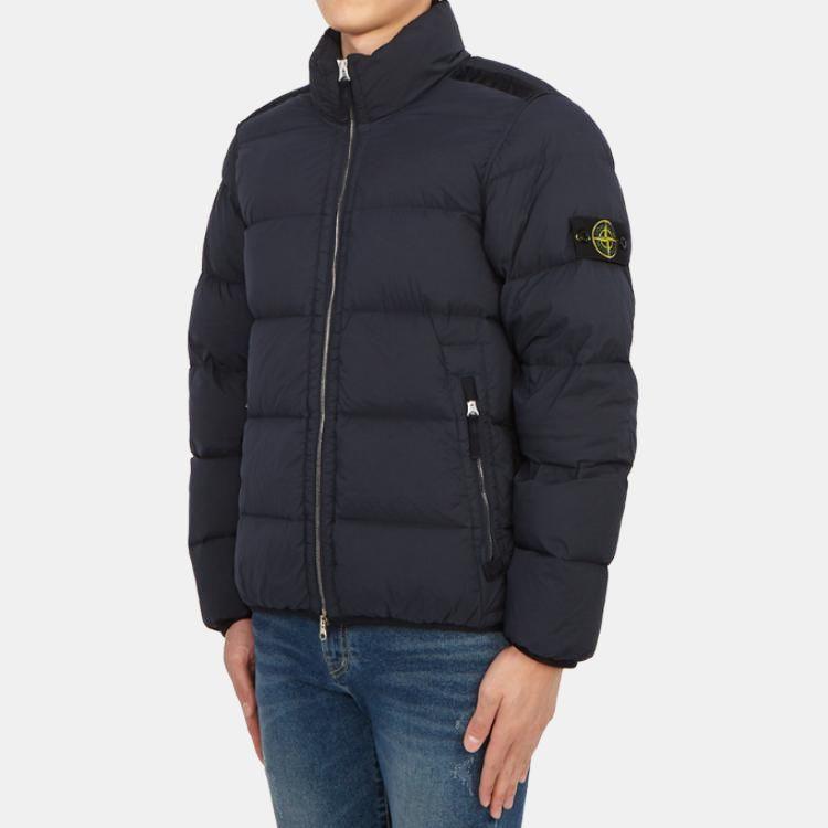STONE ISLAND Down Jacket Unisex Blue 791544028-V0020