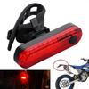 BicycleTail Light USB Rechargeable For Night Riding Back Bike Taillights Red LED Bright Rear Bike Light Cycling Safety Q4Z0