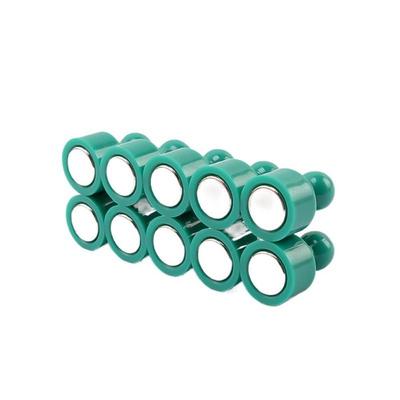 10 шт. Неодимовые Мощные Маленькие Круглые Портативные Наклейки на Холодильник, Кнопки-Гвоздики для Доски Объявлений, Для Школы, Кухни, Кнопки-Гвоздики