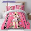 Catherine Pattern Bedding Quilt Set Quilt Cover Pillowcase Home Decoration Birthday Gift (1 * duvet cover + 2 * pillowcase, without core)