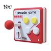 Control Panel with Movable Rocker Arcade Switch Wall Decoration, Retro Game Buttons Rocker, Mount for E-Sports Room Decor Classic