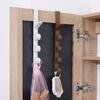 Бесследный крючок для пальто 5 крючков вешалка новый дверной крючок для одежды сумки кепок кошелька