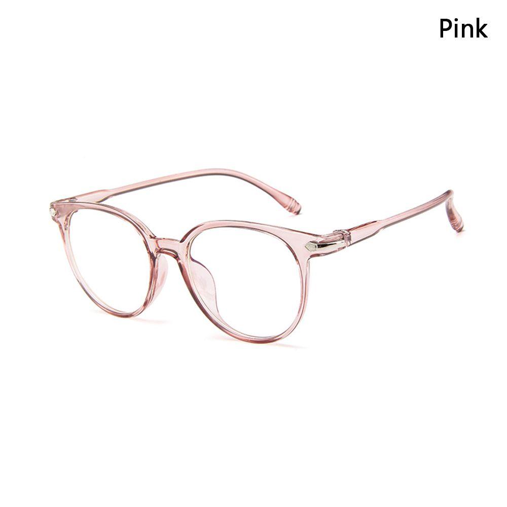 Women Men Anti Blue Rays Black Frame Transparent Lenses Glasses  Portable Optical Glasses Computer Glasses Fashion Eyeglasses