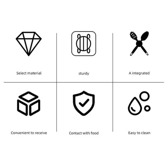 6 шт./компл., кухонная утварь, можно мыть в посудомоечной машине, бесплатное сито, термостойкая лопатка с антипригарным покрытием, ложка BPA с прорезями, совок