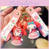 Очаровательный брелок для ключей автомобиля My Melody, очаровательный мультяшный аксессуар для ключей для пар