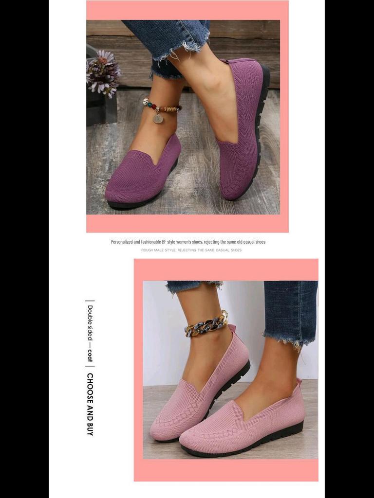 Женские повседневные туфли-рыбаки на плоской подошве, размер 42 — идеальный вариант для мам среднего и пожилого возраста