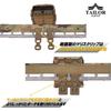 TAILOR JAPAN MOLLE Клипса Короткий Подсумок Держатель, MOLLE Клипса, Набор из 4 штук, Подходит для 3-дюймовых подсумков для магазинов