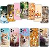 Cute Corgi dog Phone Case for Motorola G14 G15 G24 G30 G31 G32 G34 G41 G42 G51 G52 G50 G60S G60 G62 G72 G71 G73 G84 G85 G200 E32