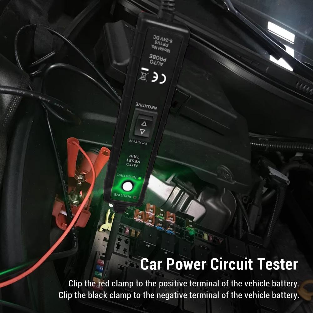 ABS Automotive Circuit Tester DC 6-24V Automotive Electrical Tester Electrical Repair