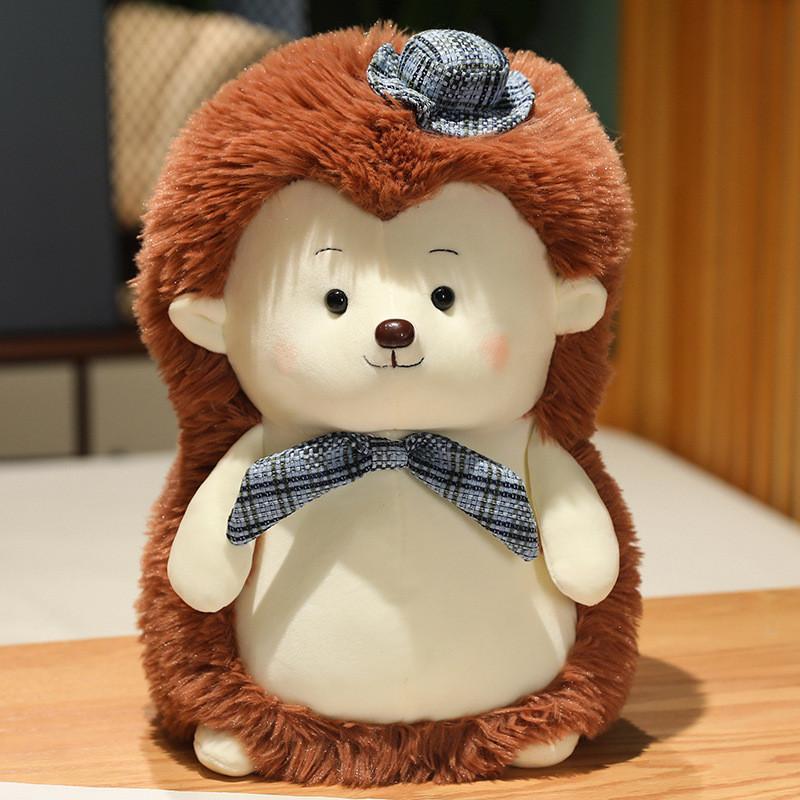 Очаровательная плюшевая кукла-ежик, мягкая игрушка-животное для детей, подарок в милом дизайне