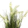 A Bouquet Of Artificial Wild Flowers, White With Green Stems