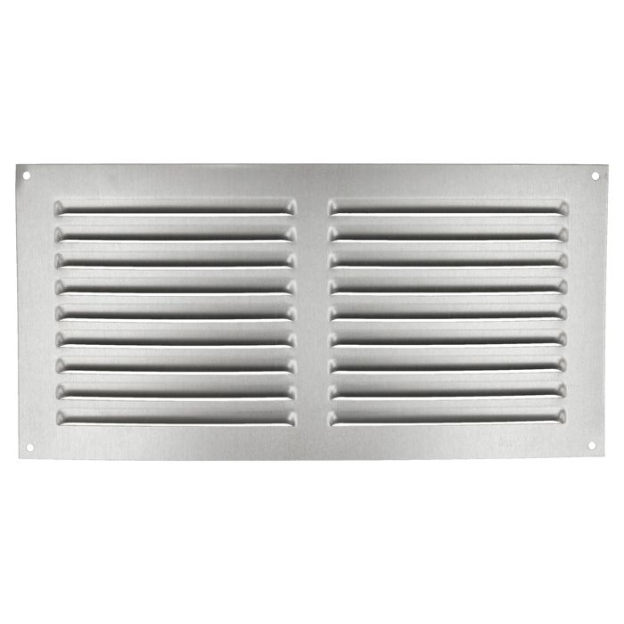 AMIG | Grille D'aération 3 | 150 X 300 Mm | Aluminium | Wengé