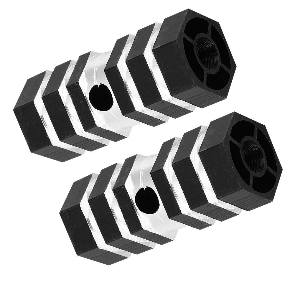 Колышки для задней оси велосипеда Колышки для велосипеда из алюминиевого сплава Колышки для BMX (черный)