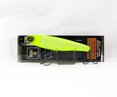 Jackall Плавающая приманка Bonnie 107 UV Bone Lemon (0715)