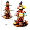 Halloween Decorations Cake Trays Ghost Pumpkins Paper Elderly Desktop Ornaments Christmas Dessert Racks