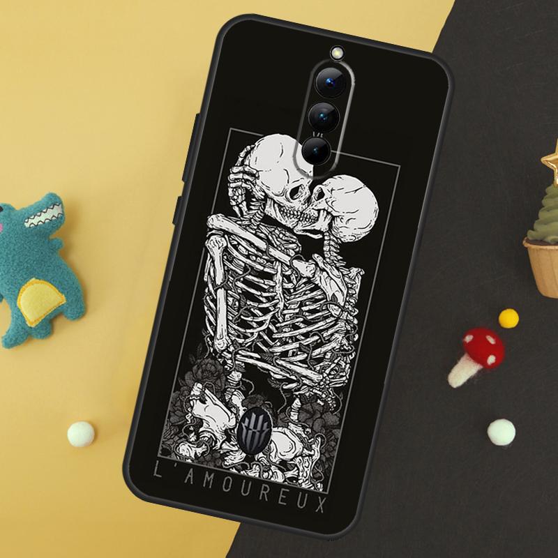 Эстетичный скелетный чехол для ZTE Nubia Red Magic 9 Pro Plus 8 8S Pro Plus 6S 7S 6 7 Pro 5S 6R 5G Чехол