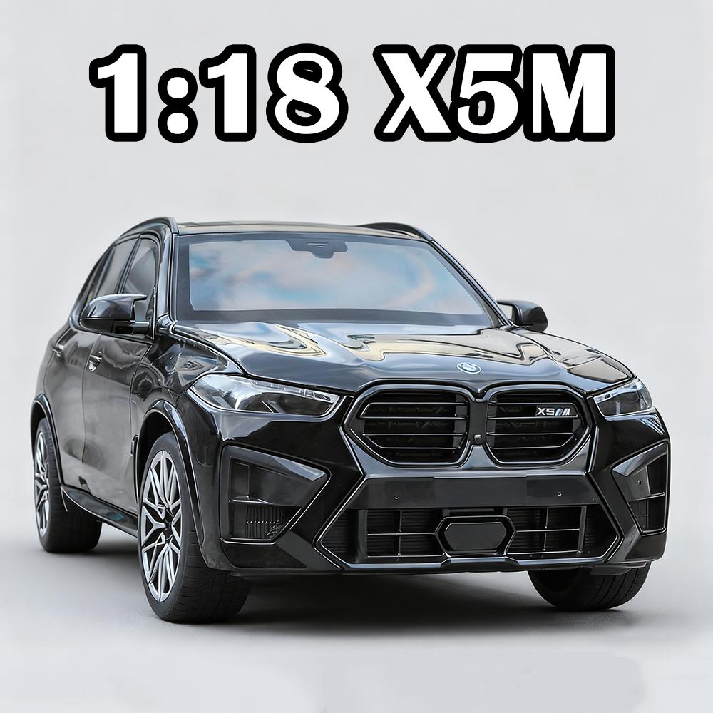 1:18 X5M Honda Accord Car Toys Alloy Diecast Models Shock Absorption Doors Opened Front Wheel Steering Vehices Desktop Ornament GT6