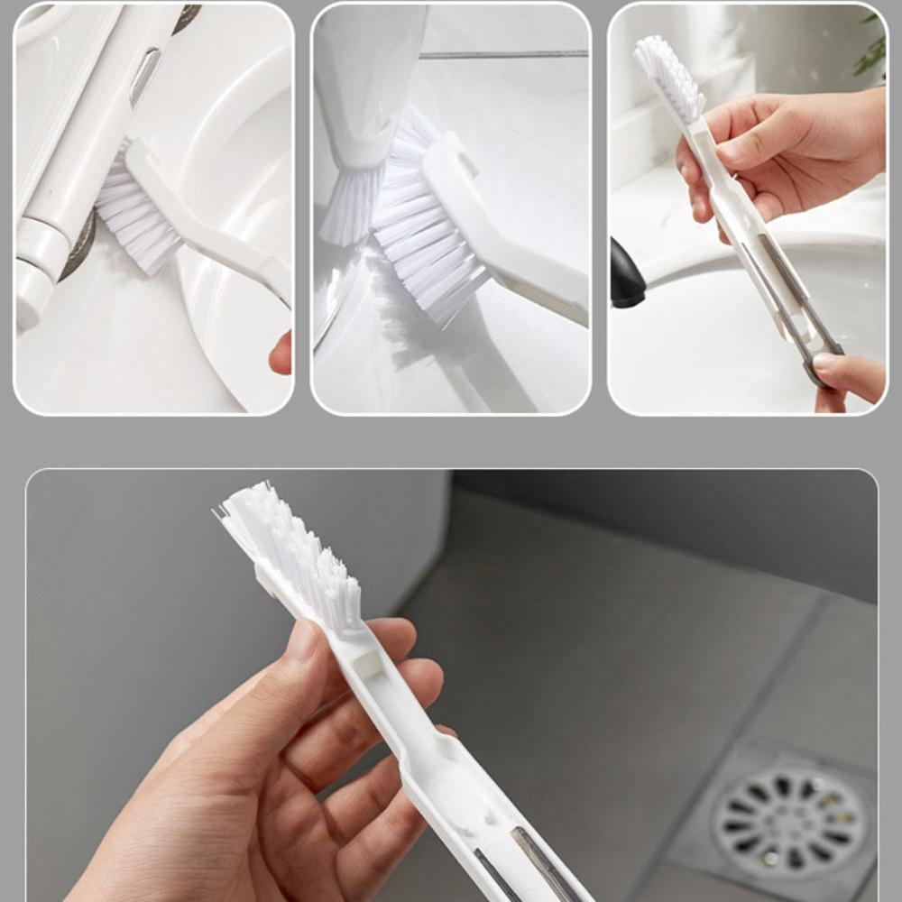 WIKHOSTAR Набор одноразовых держателей для туалетной щетки с 12 стержнями для туалетной щетки. Настенная туалетная щетка с чистящими жидкими щеточками.