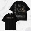 Винтажный подарок-вентилятор, Футболка Resident Evil, Леон Кеннеди