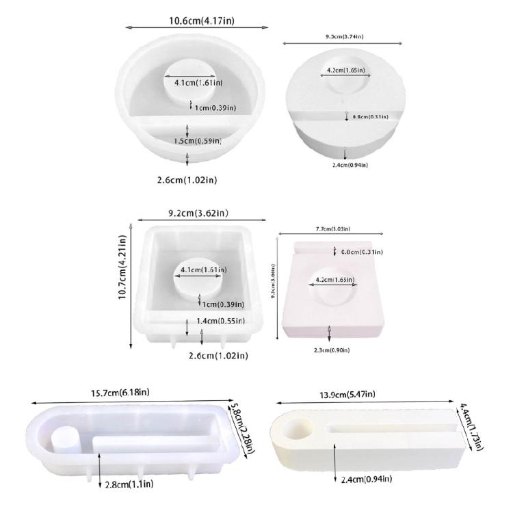 Подсвечники в виде сердец и лошадей, силиконовые формы, милый подсвечник в виде лошади, формы для смолы