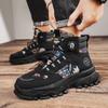 Tooling Martin Boots New Heightened Platform Locomotive Boots Trendy Outdoor Rotating Buckle Hiking Shoes Sports Men's Shoes