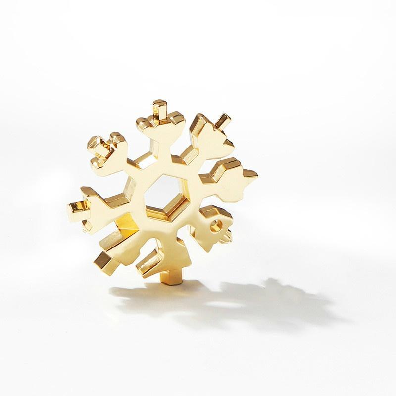 1 шт. 18 в 1 новый карточный тип снежинка многофункциональный инструмент комбинированный портативный снежинка инструмент с кольцом для ключей шестигранный ключ для дома и автомобиля инструменты