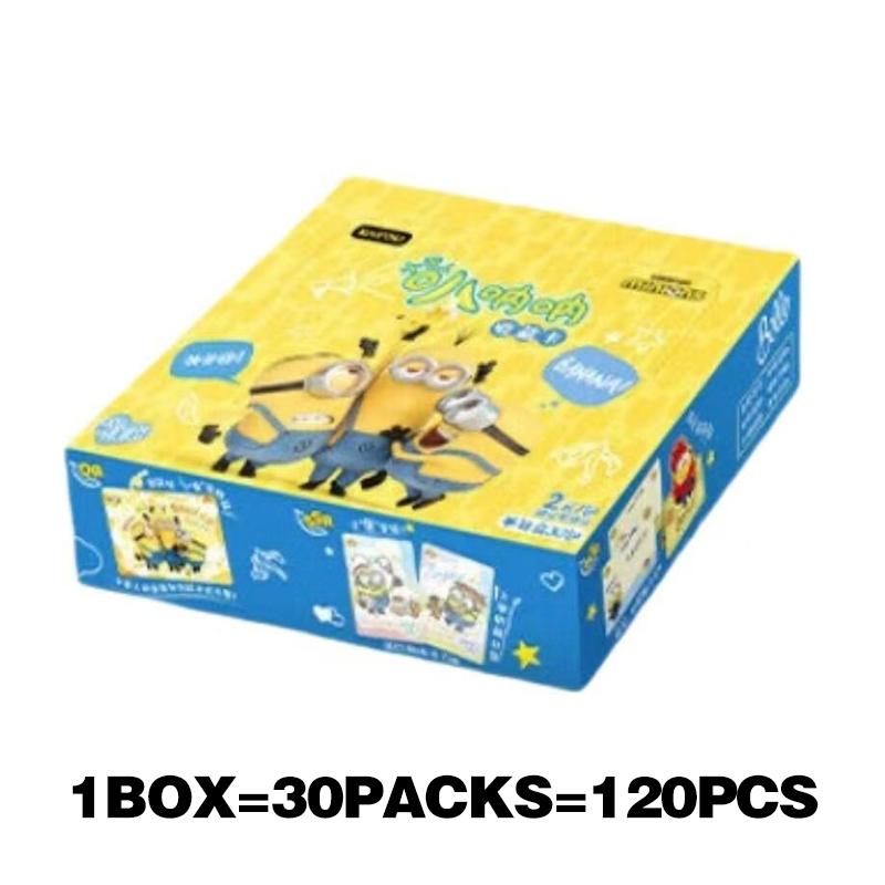 New Genuine Minions Series Banana Collection Card Cute Master Pack 2st Issue Card Anime Peripheral Toy Children's Gift