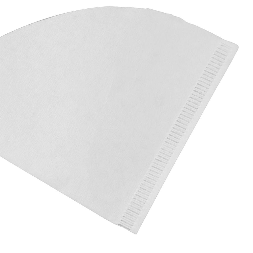 Coffee Filters, Cone-Shaped Filter Paper, 100 Sheets (V02 White, 100 Packs)
