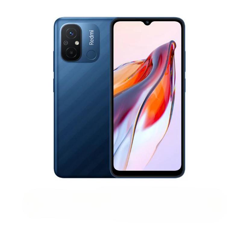 Восстановленный Оригинальный Xiaomi Redmi 12C 6 ГБ 128 ГБ 5000 мАч Аккумулятор высокой емкости Helio G85 Восьмиядерный 50 МП 6,71'' 4G Мобильный телефон Глобальная ПЗУ
