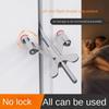 Zinc Alloy Door Lock Stainless Steel Door Safety Latch New Door Stopper  Hotel