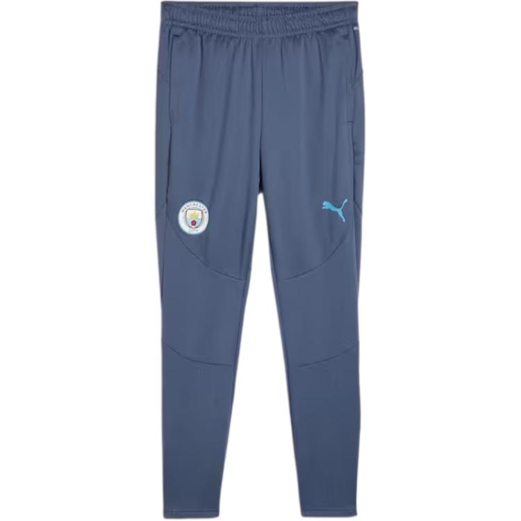 Puma Тренировочные брюки Манчестер Сити Мужские брюки Темно-синие 777555-12