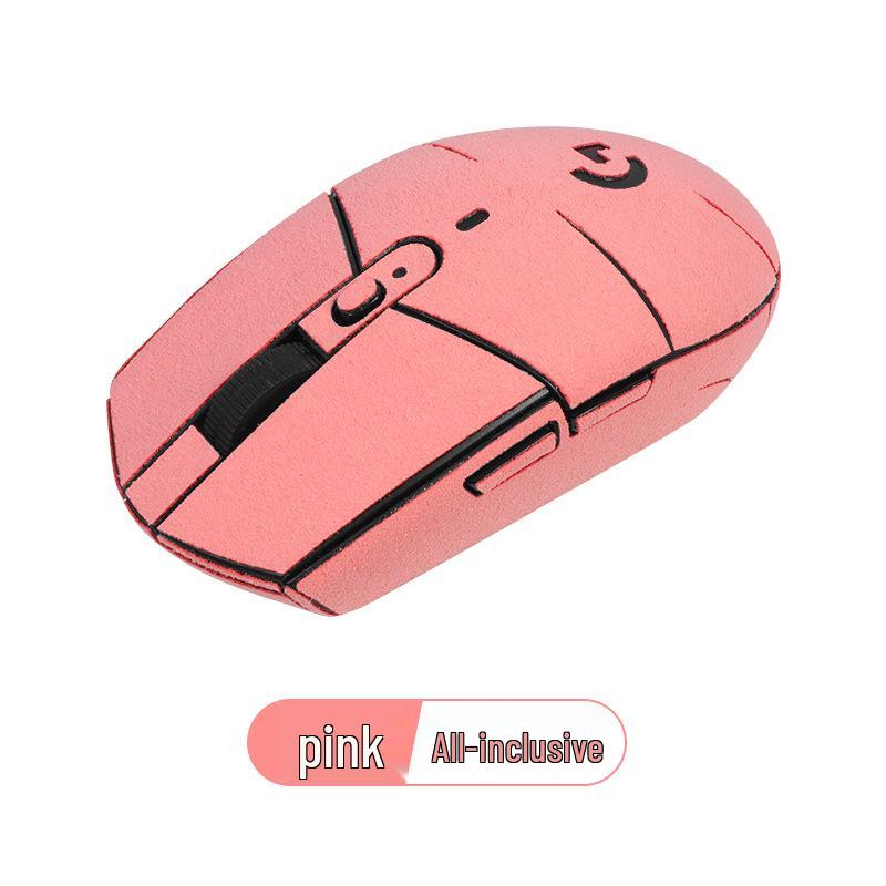 Logitech G102/G304/GPRO Anti-Slip Suede Mouse Stickers - Full Coverage, Sweat-Absorbent, Anti-Sweat Back Stickers