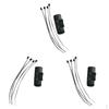 3 Pieces Bike Motorcycle Handlebar Mount Holder GPS