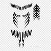 Renji Abarai Tatuajes Renji Abarai Byakuya Kuchiki Anime Lron On Patches For Clothes Bag Tshirt Heat Transfer Stickers Stripes Appliques