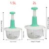 Removable Vegetable Mincer Manual Press Special Ingredients Mixer Meat Grinder  for Home