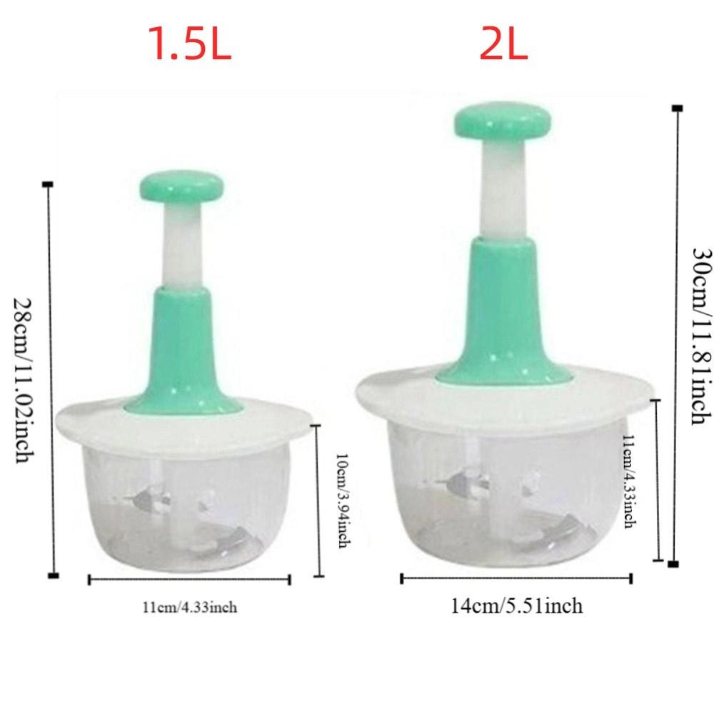 Removable Vegetable Mincer Manual Press Special Ingredients Mixer Meat Grinder for Home