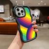 Ae93 Rainbow Art Design Защитные чехлы для телефонов для Samsung S23 S24 Ultra A15 A55 A14 A13 A25 A54 A51 A04s S20 FE Большая волна Задняя крышка из ТПУ