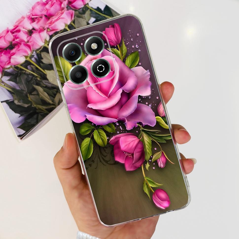 Чехол для телефона для Honor X6b Чехол Мягкий ТПУ Защитный корпус для телефона для Honor X6 X6b Задняя крышка HonorX6b HonorX6 Чехол Мультяшный