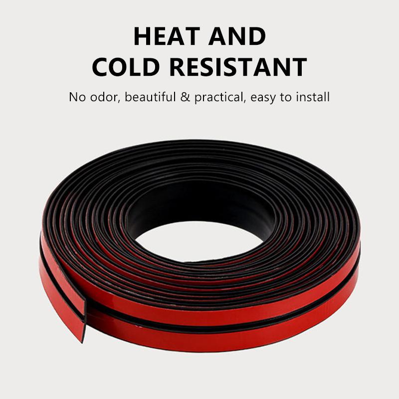 SEAMETAL Car Windshield Roof Seal Strip Rubber Auto Front Rear Window Edge Sealing Strips Waterproof Dustproof Protector Strips