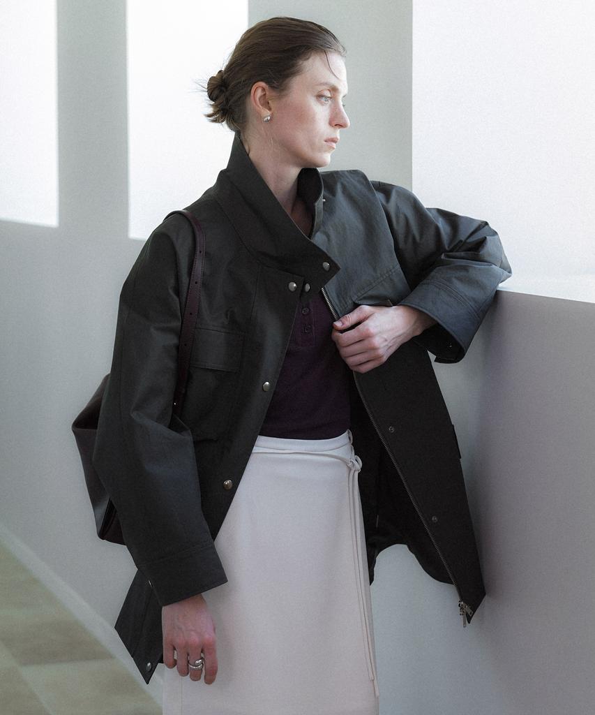 ON&ON High-Neck Pocket Work Jacket New6Am831_43