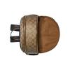 Coach 32 Color Block Leather And PVC Backpack Large Women backpacks White Brown 6495-IMDJ8