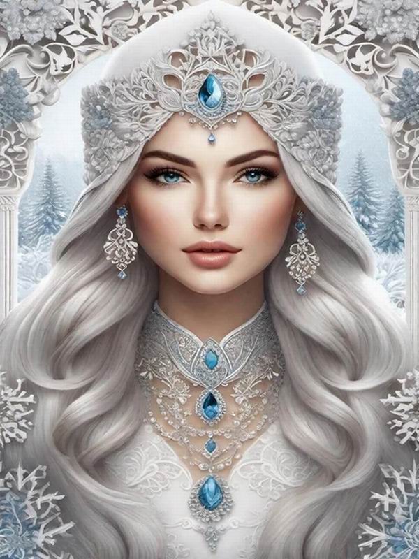 Diamond Painting New Collection 2024 Elegant and Noble Woman Diy Full Square Round Drill Rhinestone Embroidery Girl Mosaic Cross Stitch Kits